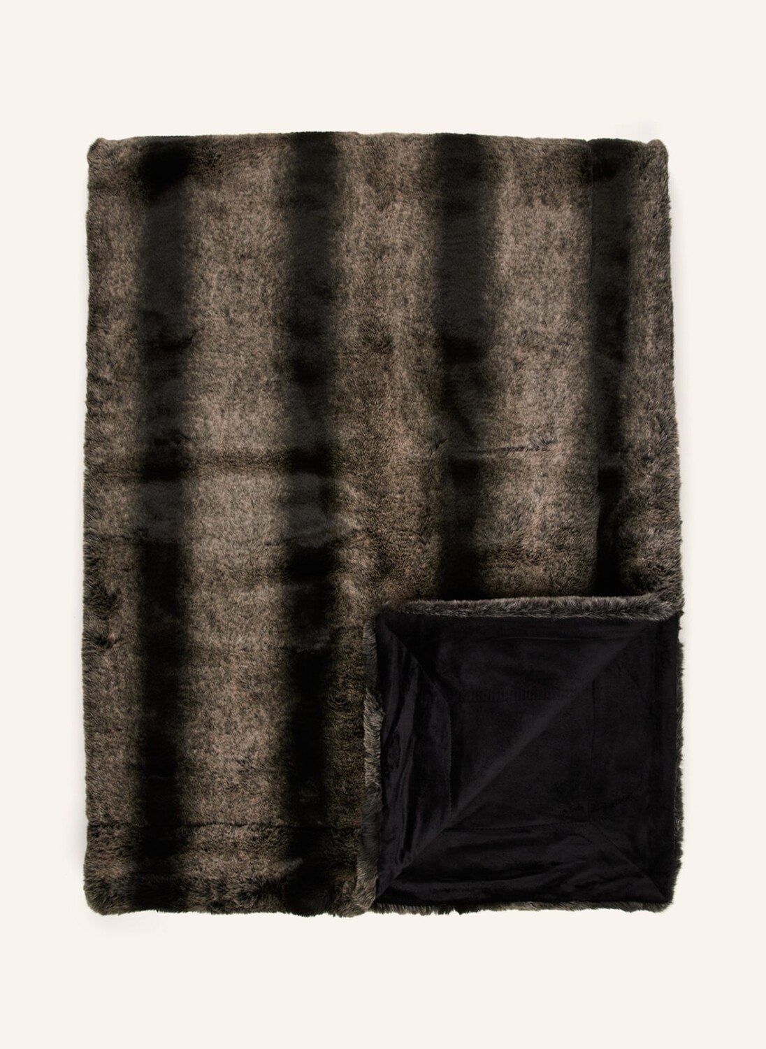 

Плед Star Home RION aus Kunstpelz, 150x200 см, цвет schwarz/dunkelbraun/creme