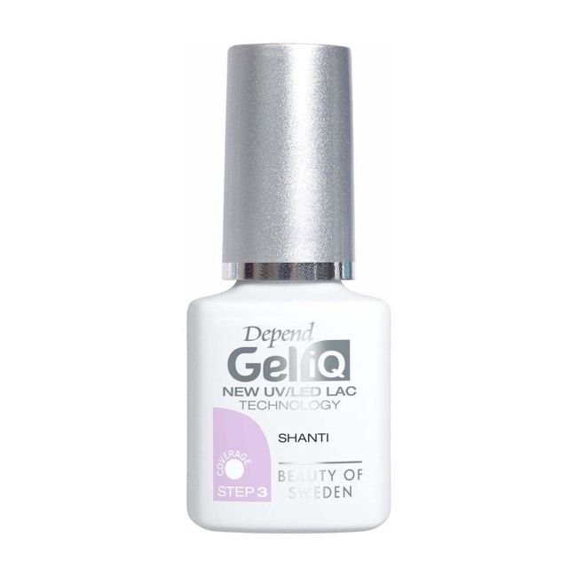 

Гель-Лак для ногтей Gel iq uv/led Depend, цвет shanti, 5 мл