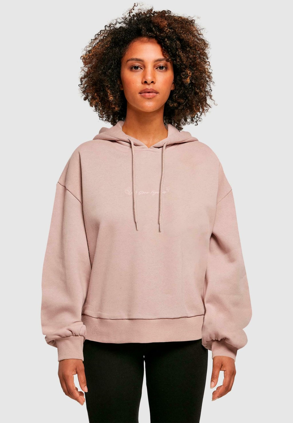 

Толстовка LET'S GROW TOGETHER - Hoodie Merchcode, светло-розовый