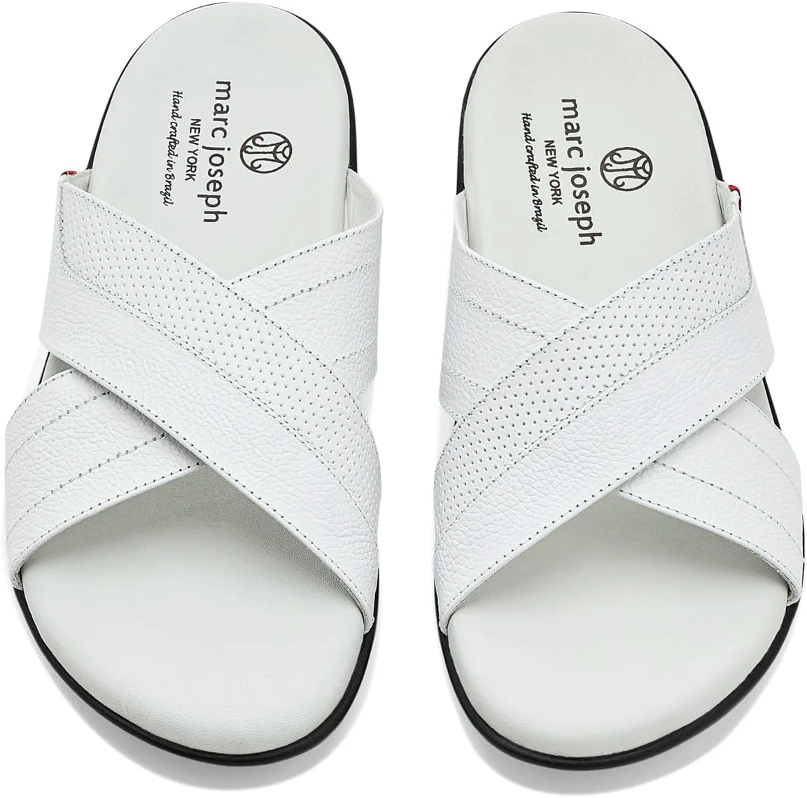 Мужские тапочки Marc Joseph New York, улица Боун, белый