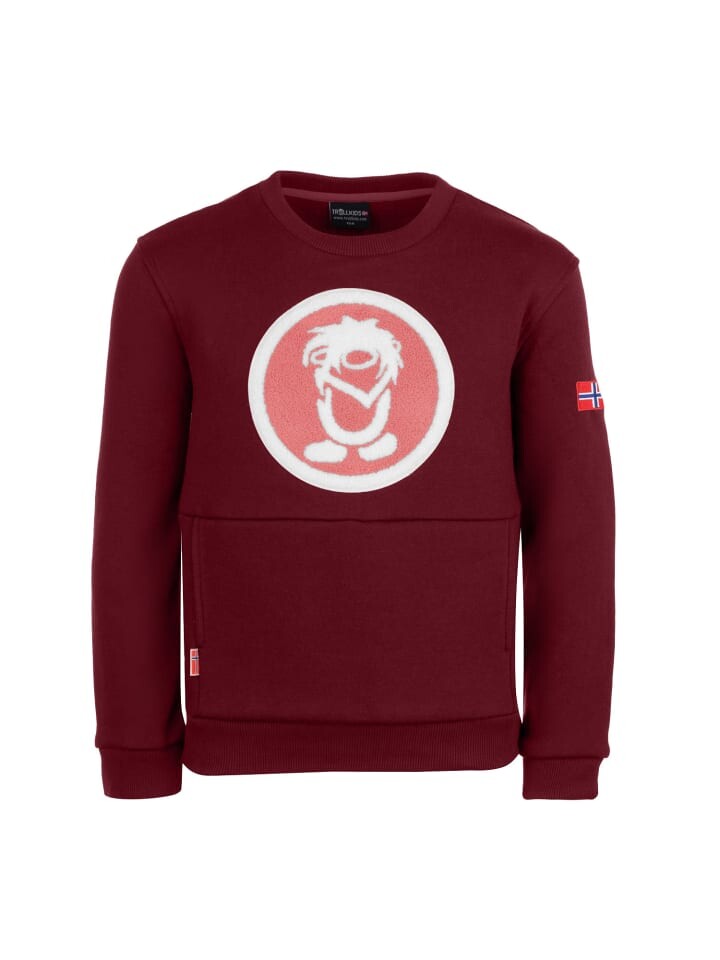 

Пуловер Trollkids Trolltunga, цвет tea rose