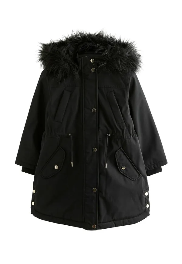 

Парка стандартного кроя с водонепроницаемой отделкой и утеплителем Next, Black