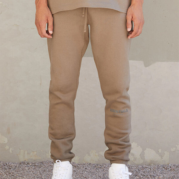 Брюки fw21 sweatpant 'harvest' Fear Of God Essentials, коричневый — фото 4