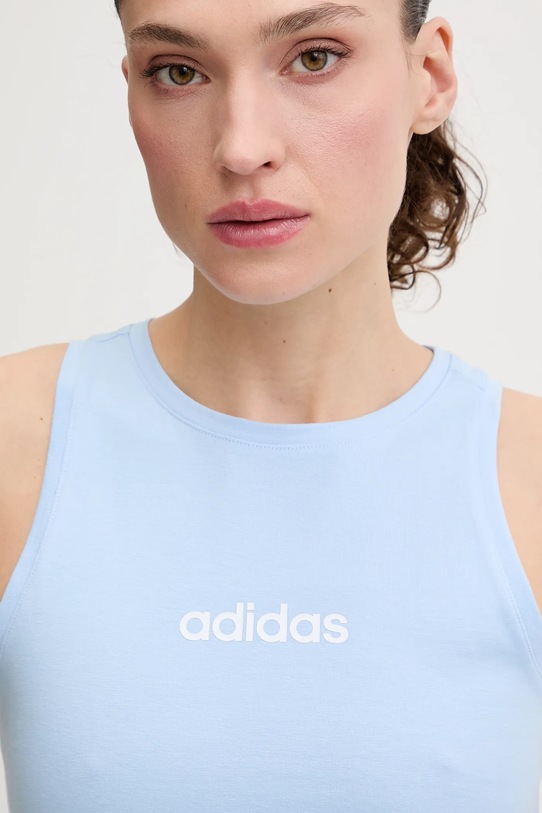 Топ Adidas, синий — фото 4