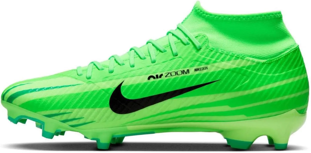 Мужские кроссовки Nike Superfly, черный/зеленый — фото 4
