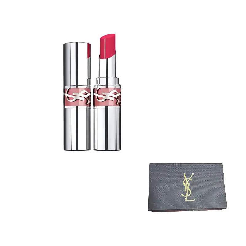 

Saint Laurent Помада в круглом тюбике, серебристо-розовая, глянцевая, натуральная, питательная, 3,2 г