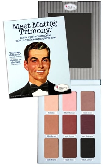 

Палетка матовых теней для век, 21,6 г The Balm, Meet Matte Trimony