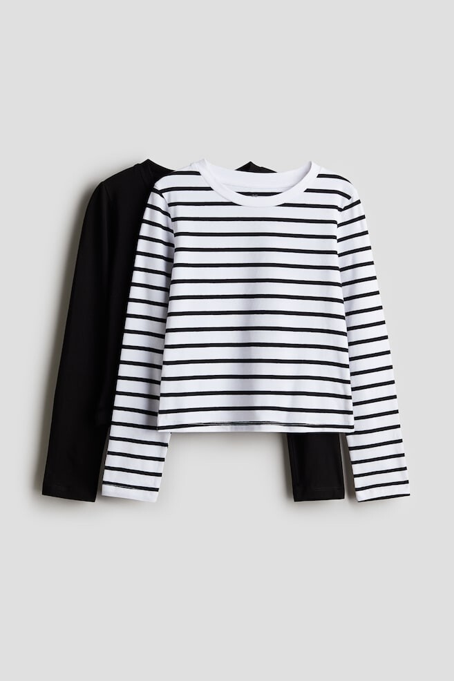 

Упаковка из 2 трикотажных рубашек H&M, белый