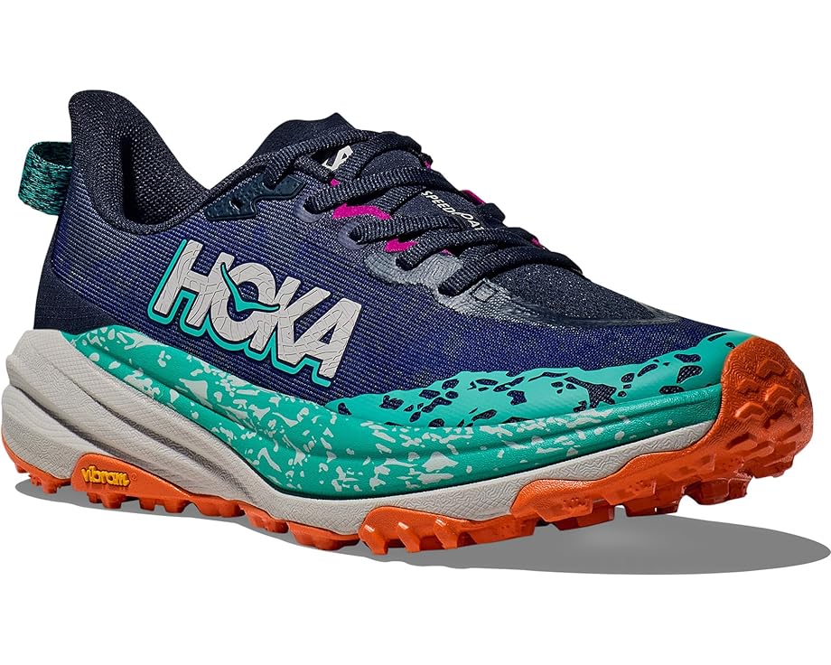 

Кроссовки Hoka Speedgoat 6, цвет Varsity Navy/Meteor