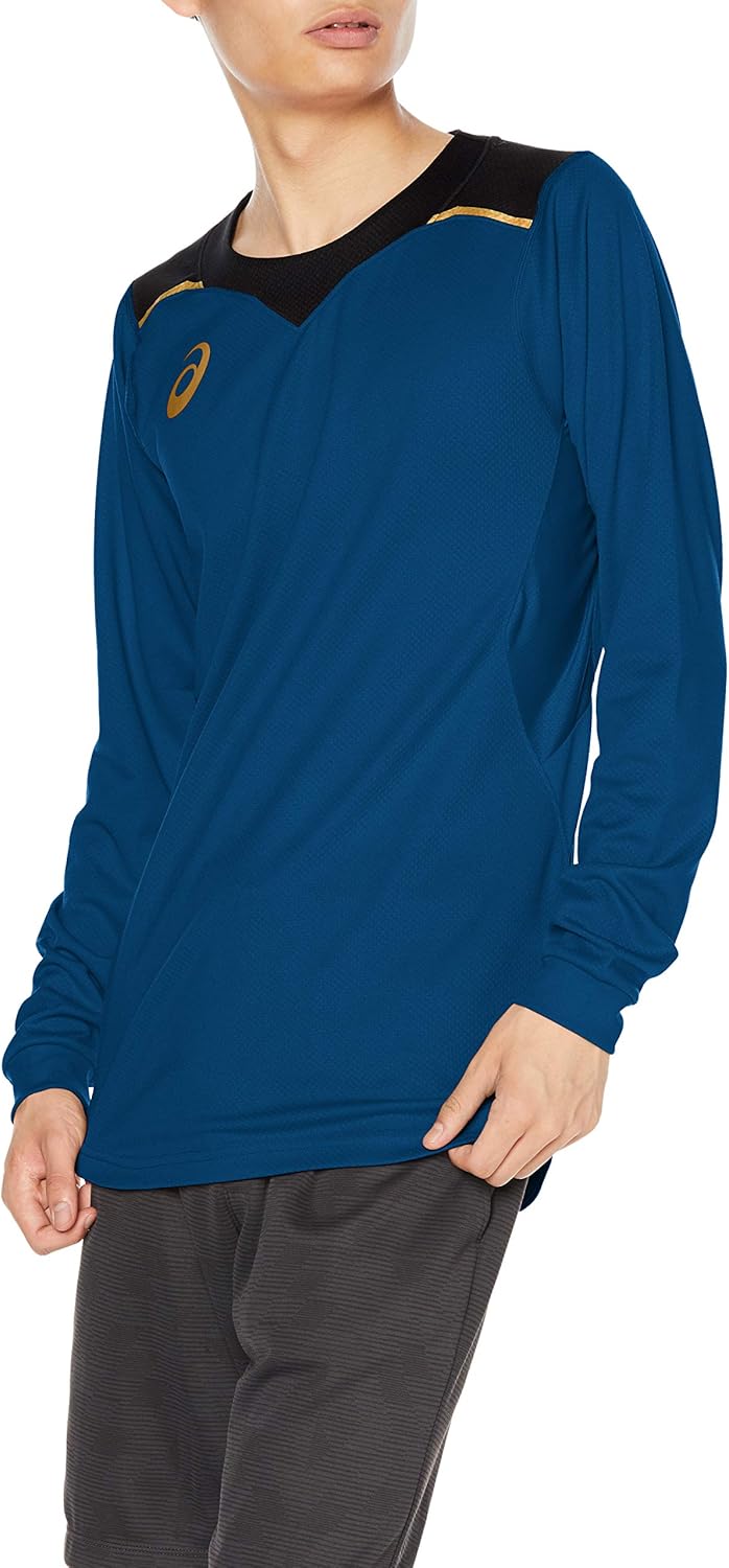 

Волейбольная толстовка Asics 2051A115 с длинным рукавом для мужчин, синий