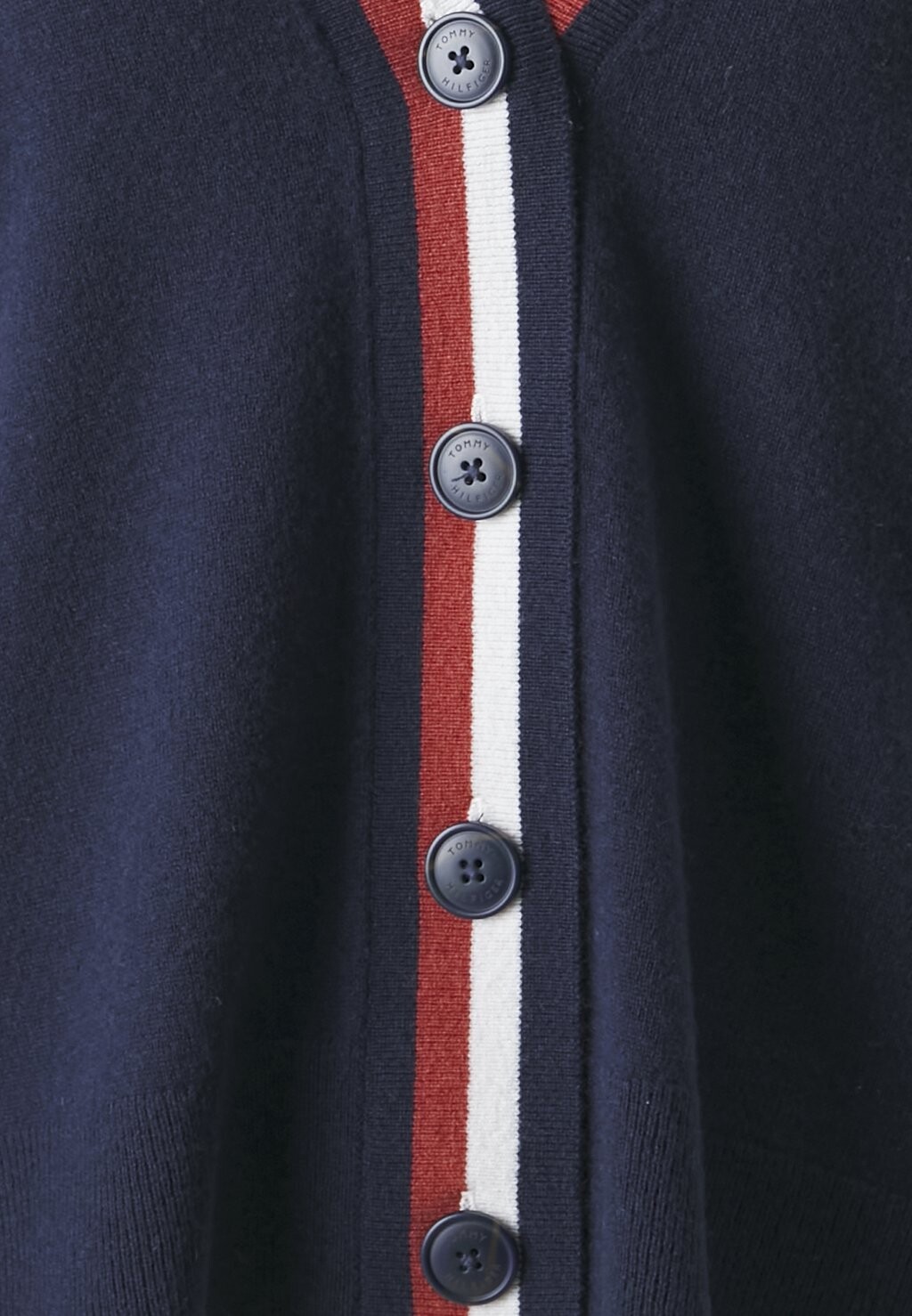 

Вязаный жакет GLOBAL CASH CARDIGAN Tommy Hilfiger, темно-синий