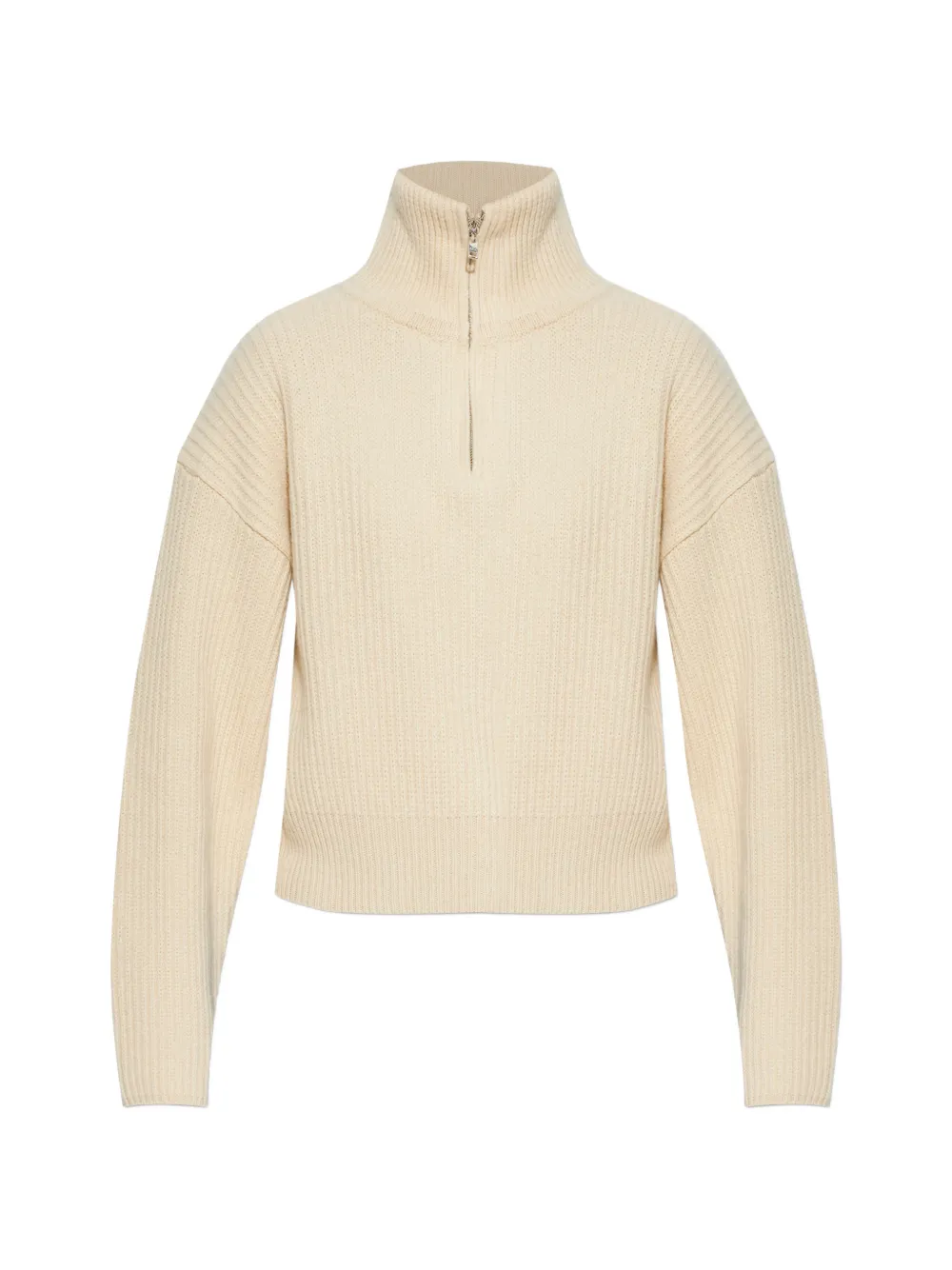 

Свитер на молнии с воротником-воронкой A.P.C., белый