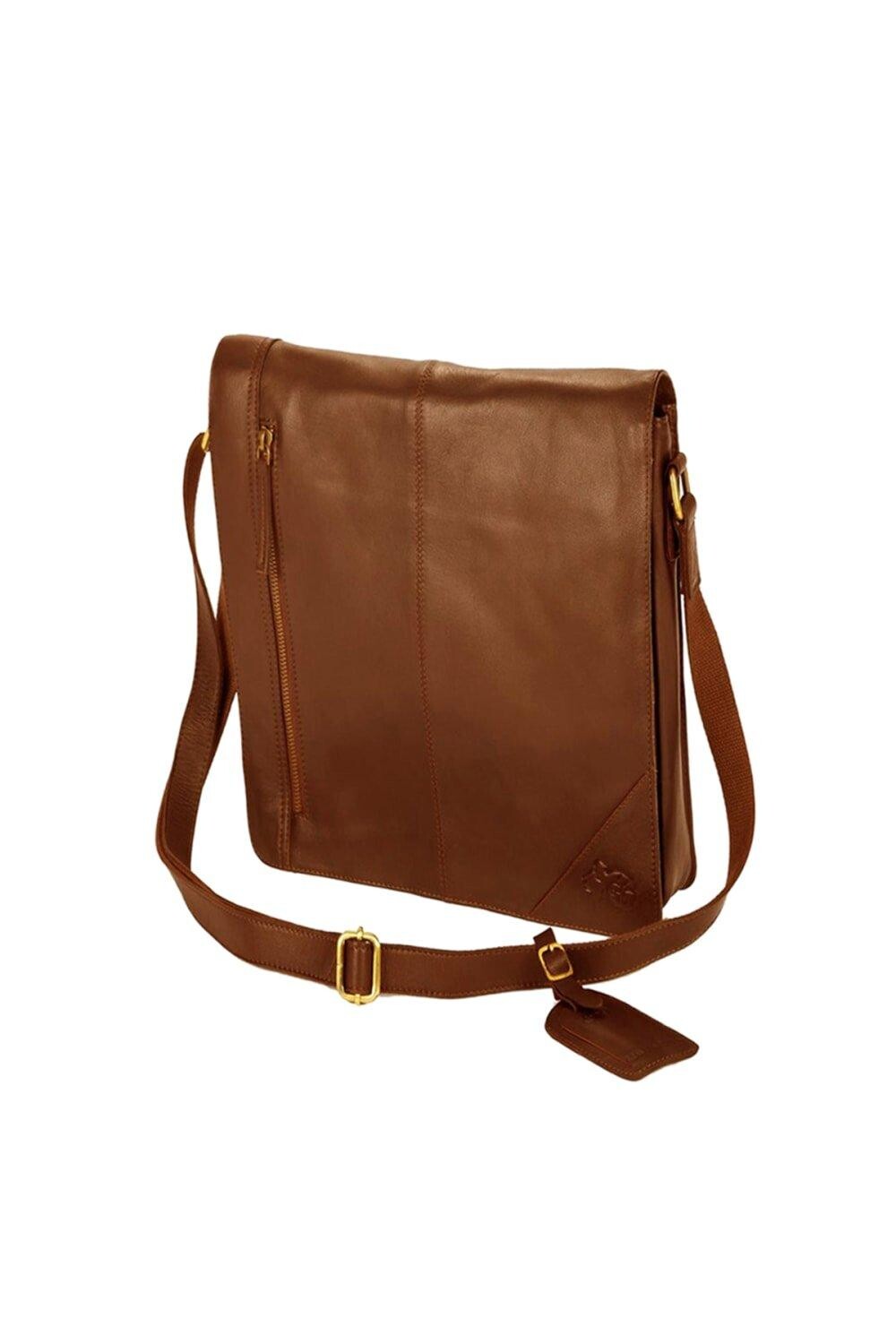 

Узкая сумка-мессенджер Eastern Counties Leather, коричневый