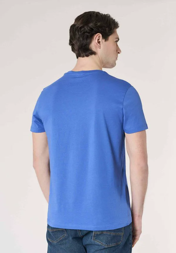 Простая футболка с круглым вырезом U.S. Polo Assn., Blu — фото 3
