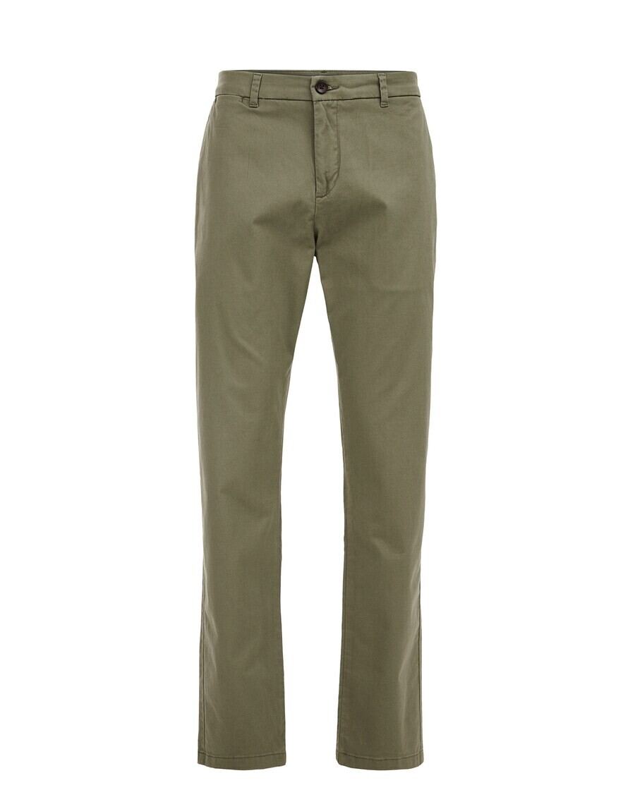 

Брюки чинос WE Fashion Slim fit Chino Pants, оливковый
