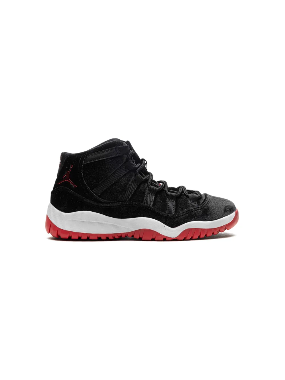 Кроссовки Air Jordan 11 Retro Velvet Bred Jordan Kids, черный — фото 2