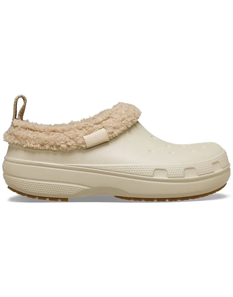 Сабо Crocs Classic с подкладкой, серые