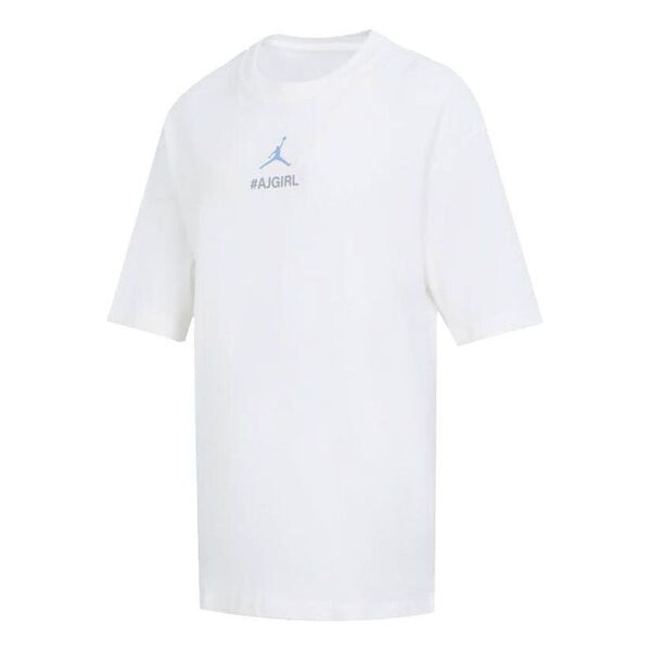 

Футболка (WMNS) Air Jordan Logo T-shirt 'White', белый