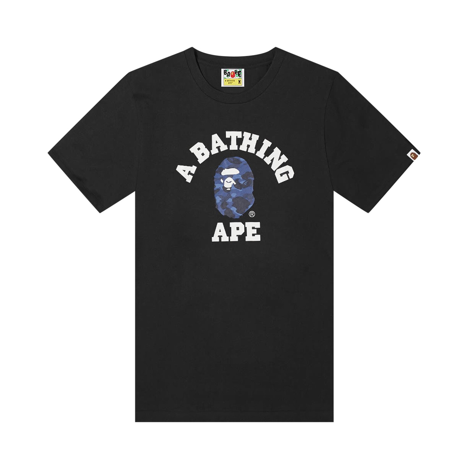

Футболка BAPE Color Camo, Черный/Темно-синий