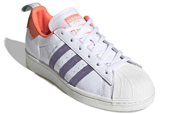 Девушки в кроссовках потрясающие x суперзвезда j Adidas, белый — фото 2