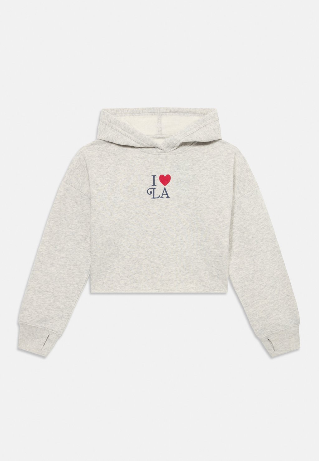 

Толстовка GRAPHIC con cappuccio Abercrombie & Fitch, светло-серый