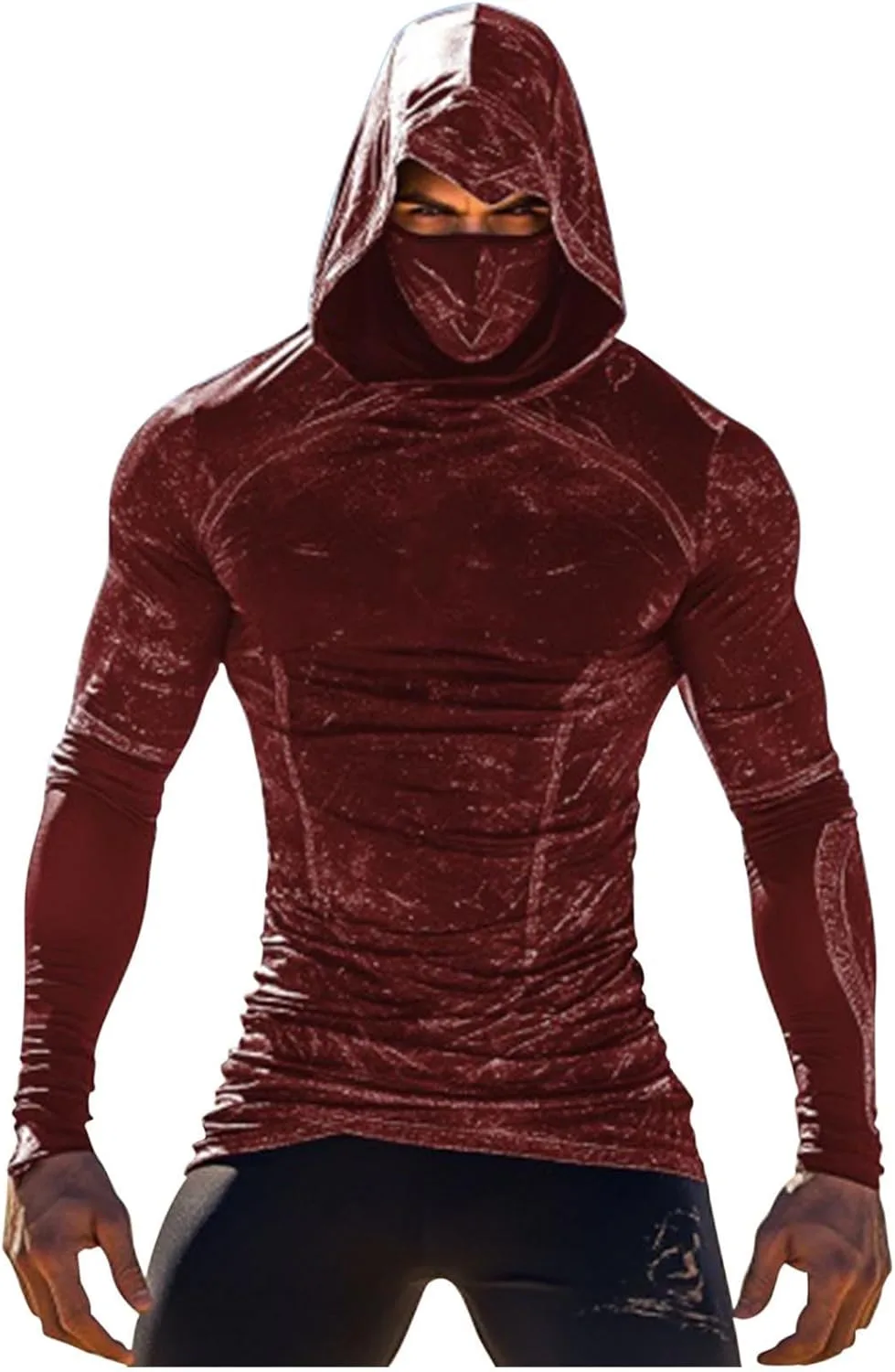 

Мужская толстовка с капюшоном и маской UPF 50+ Xiaojmake