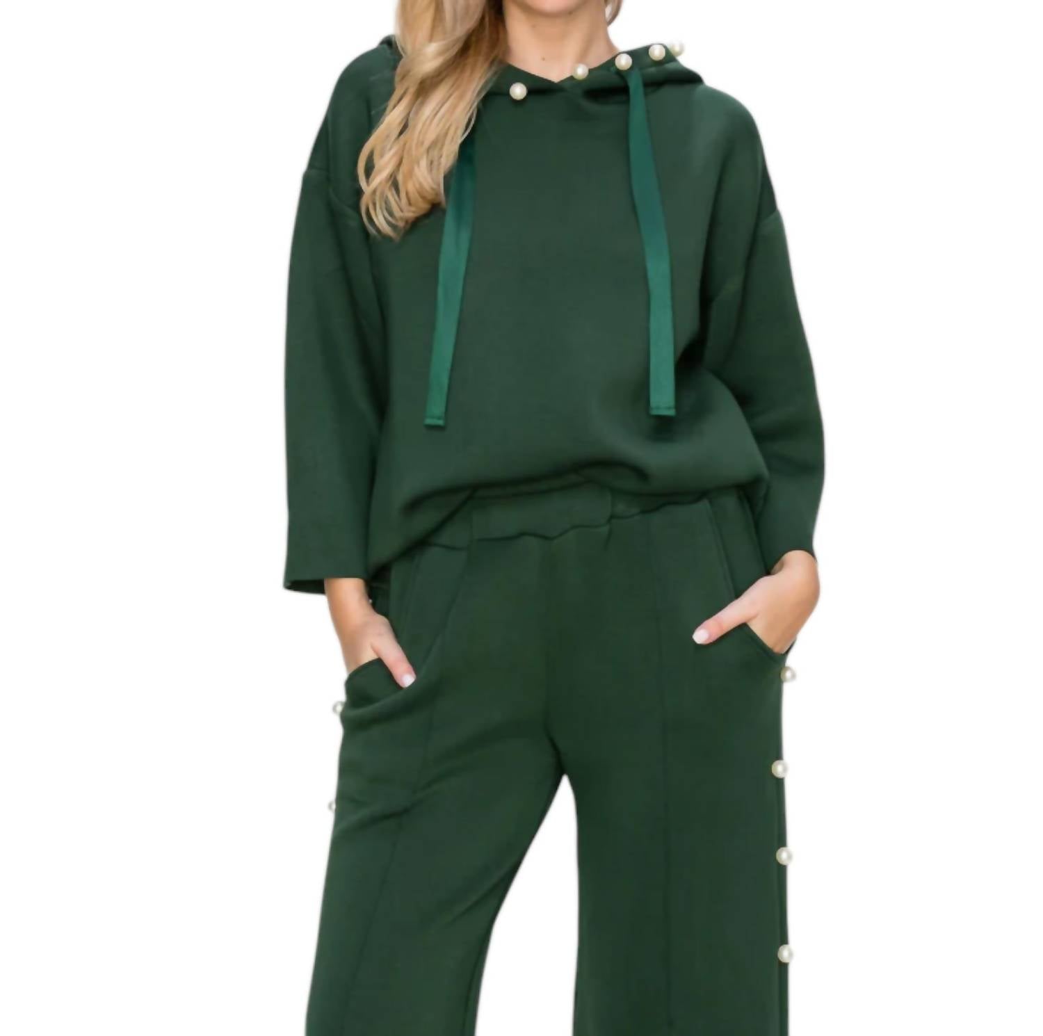 

Худи Francine Pearl в цвете Hunter Green Joh