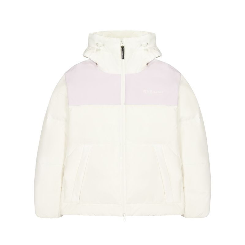 

Женская пуховая куртка New Balance, розовый/белый