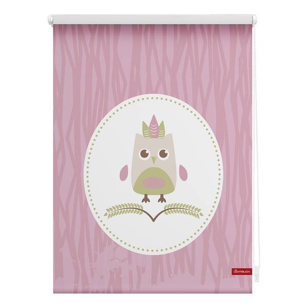 

Рулонные шторы Блэкаут twentyfour Sweety I, 80x150x6 см, розовый