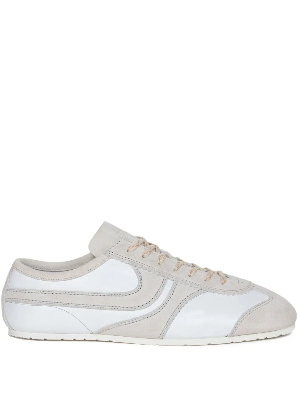 

Кеды на шнуровке Dries Van Noten, белый