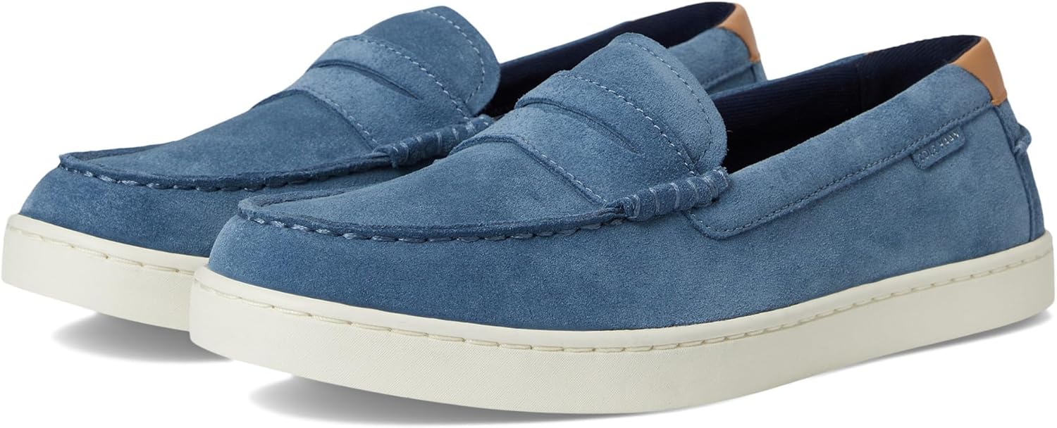 

Мужские лоферы Cole Haan Nantucket, слоновая кость/синий