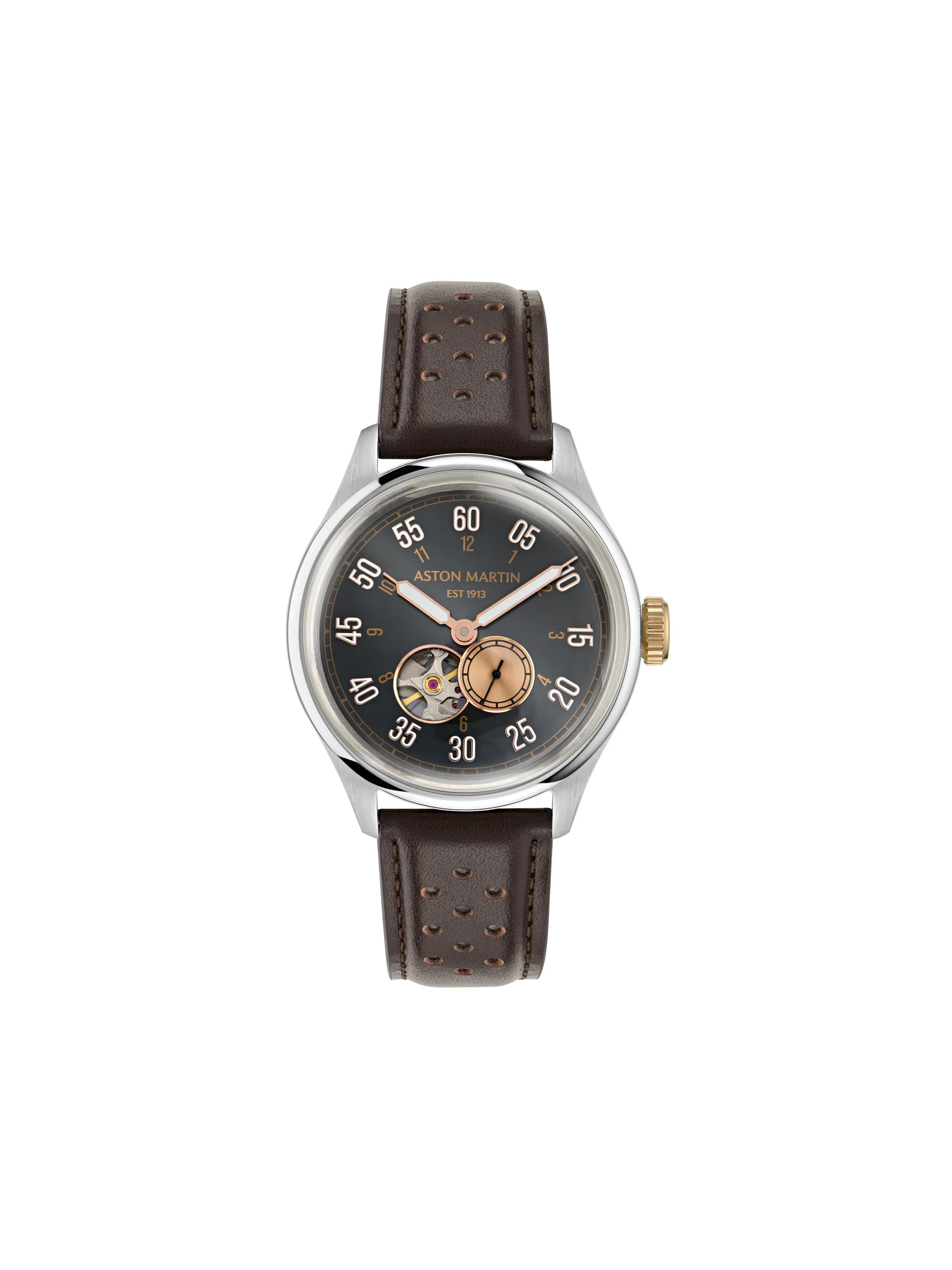 

Часы с черным циферблатом 41 мм Aston Martin Watches, черный