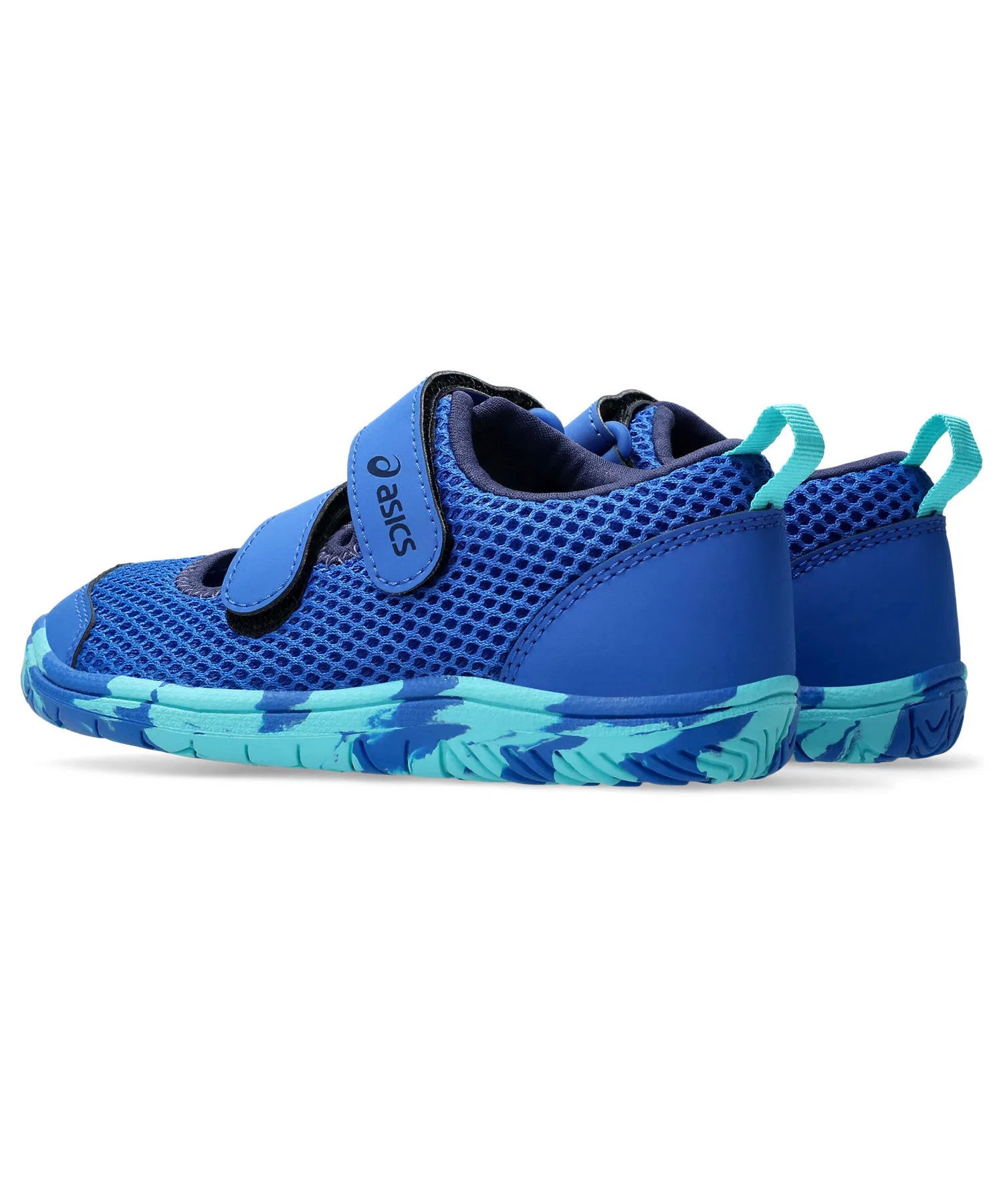 Детские кроссовки ASICS KIDS SUKUSUKU MESHOES MINI синие — фото 4