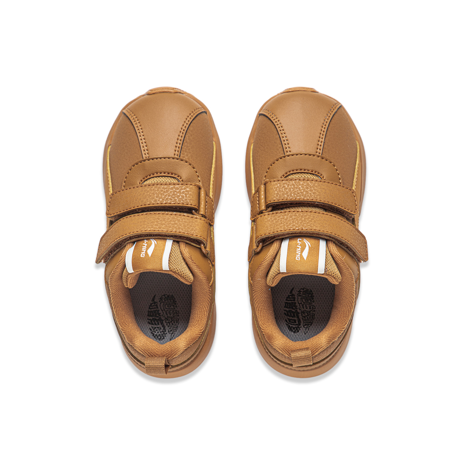 Кроссовки Sports Life Collection Little Cortez Low Top Kids Lifestyle Shoes Kids' LINING YOUNG, оранжевый/коричневый — фото 4
