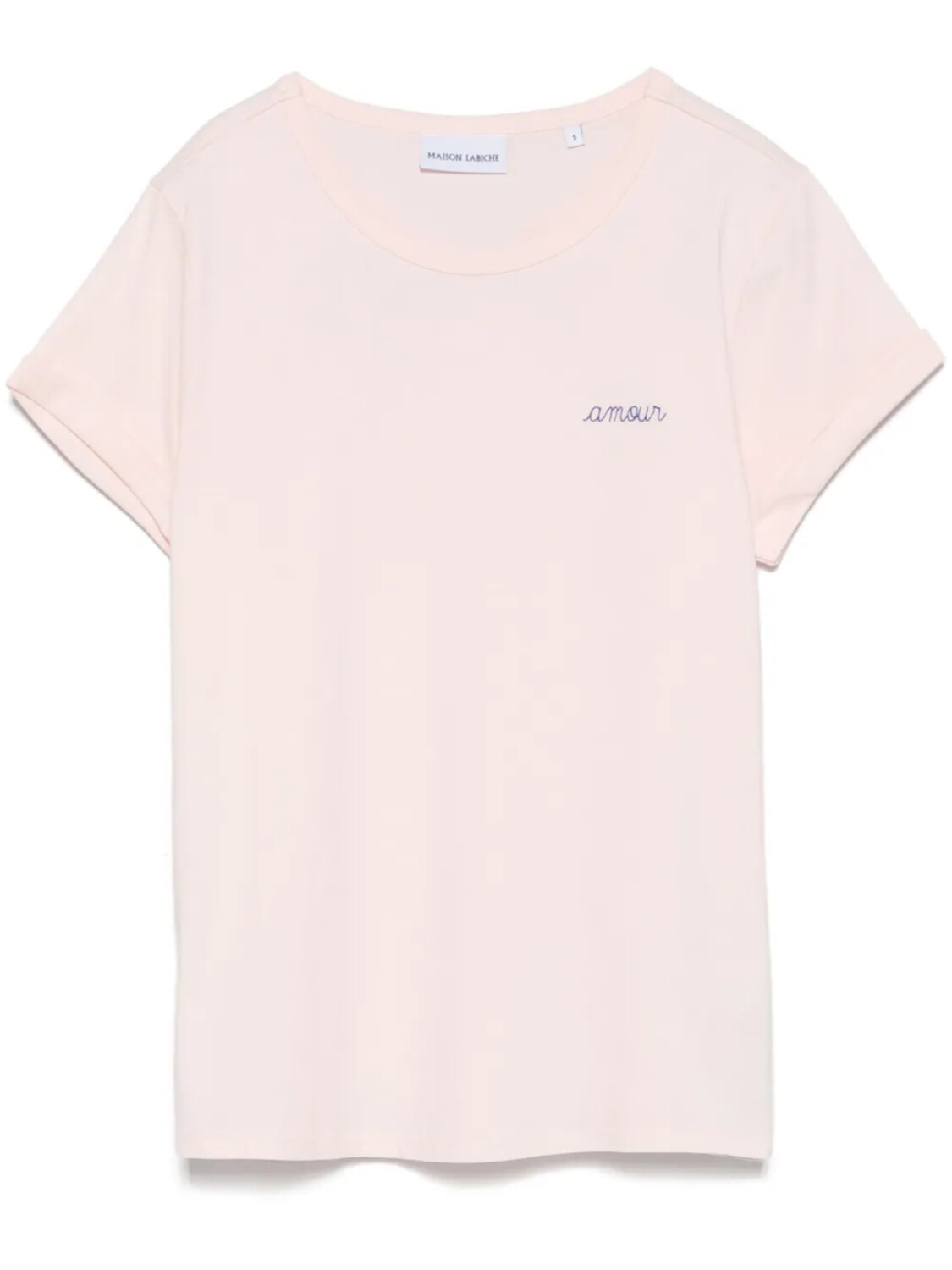 

Футболка Maison Labiche Poitou Amour, розовый