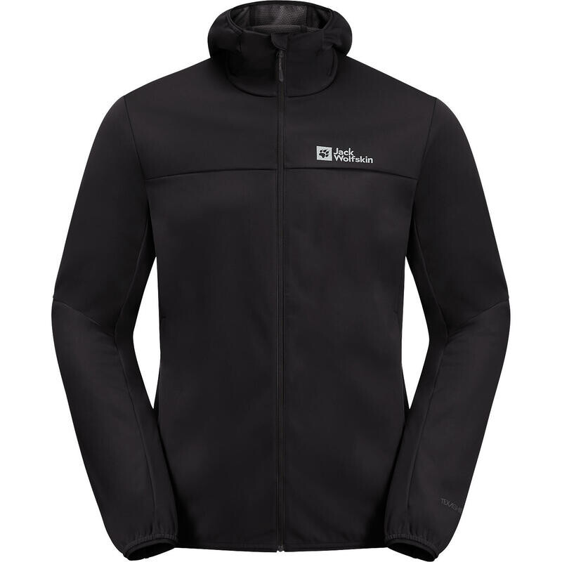 

Куртка спортивная Jack Wolfskin, черный/серый