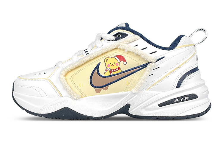 

Кроссовки Nike Air Monarch 4 Chunky Sneakers Unisex Low-top White/yellow, белый