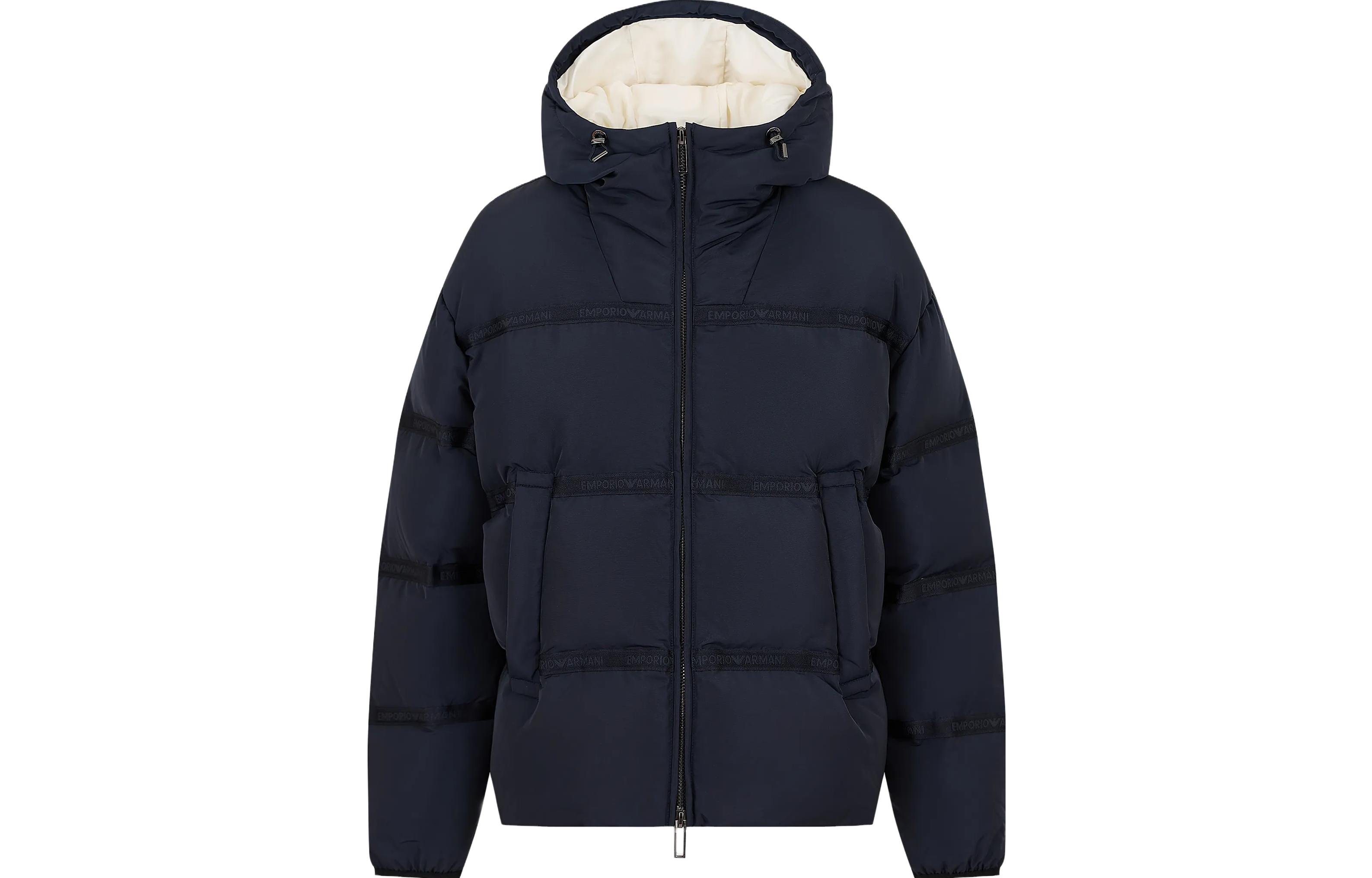 

Пуховик мужской морской синий EMPORIO ARMANI