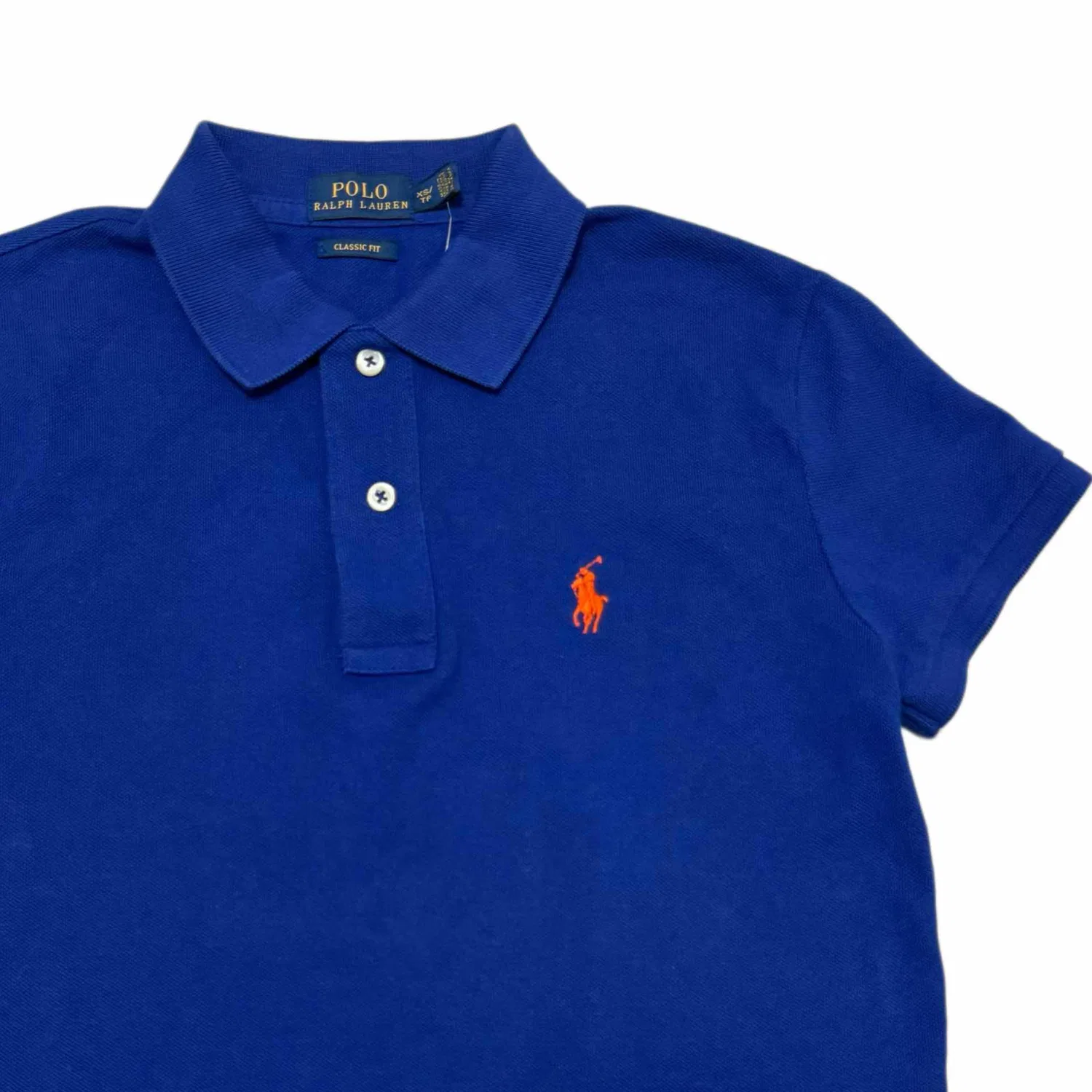 Поло классическое женское Polo Ralph Lauren, Sapphire Blue — фото 4