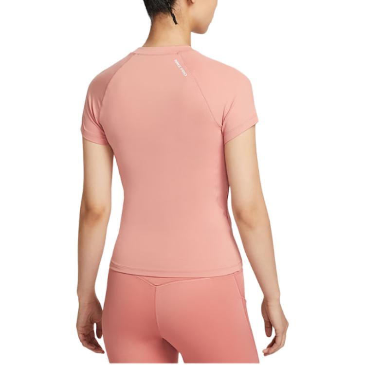 Футболка Nike Pro Dri-Fit FV7843-685, розовый — фото 3