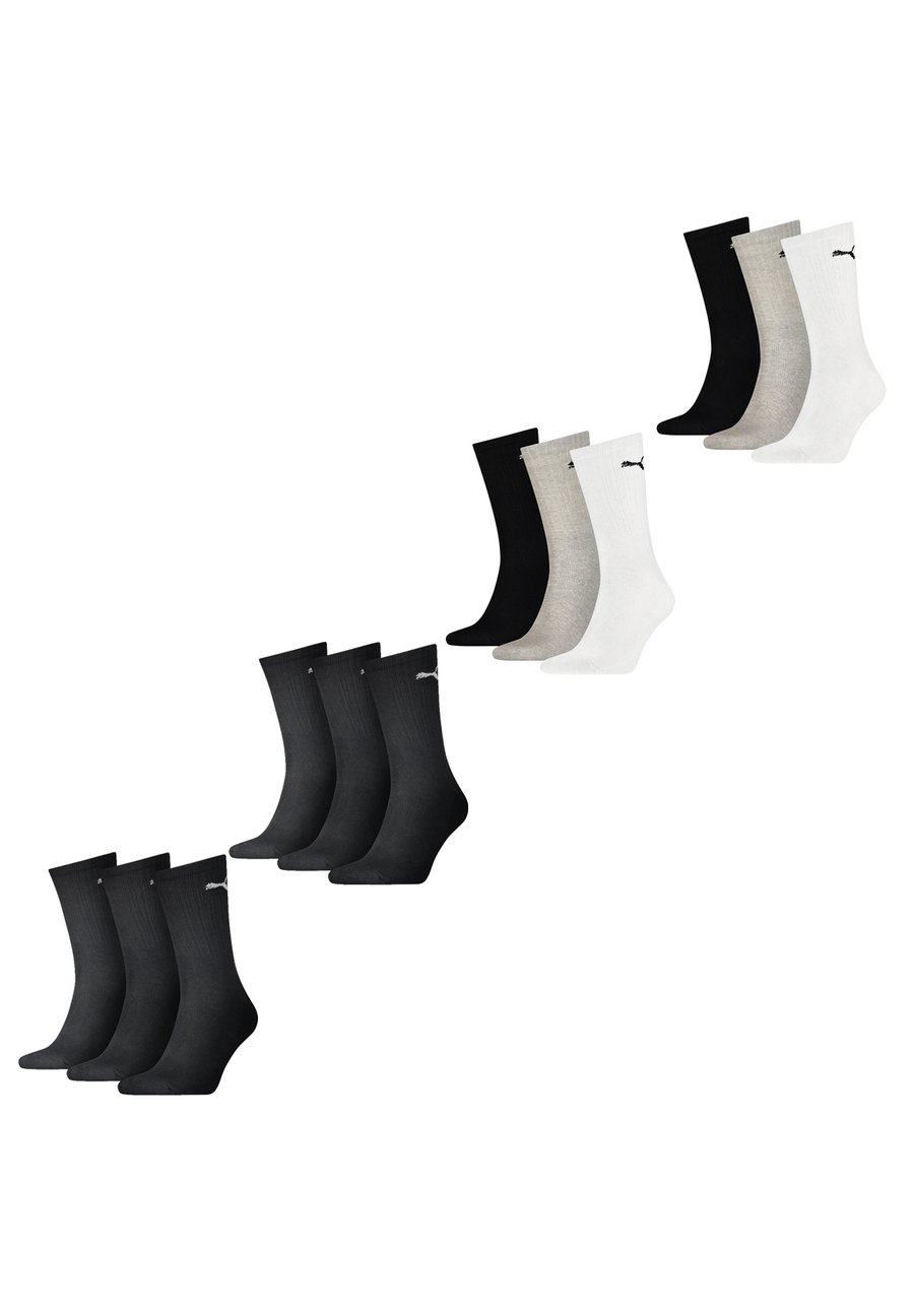 

Носки Puma CREW 12 PACK, Paar Black Paar Grey White Black/Grey Denim