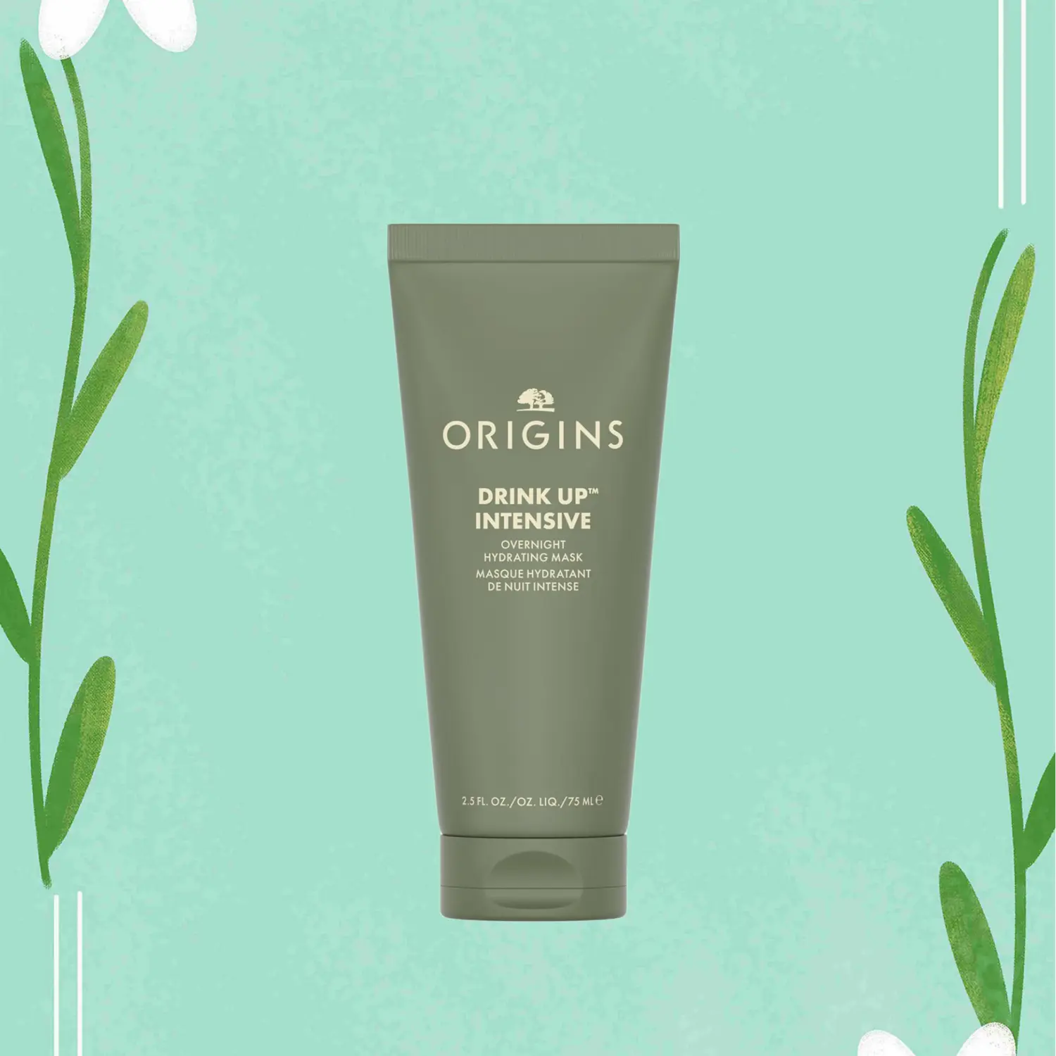 Маска для лица Origins — Ночная увлажняющая yuemuzhiyuan moisturizing, 75 мл — фото 3