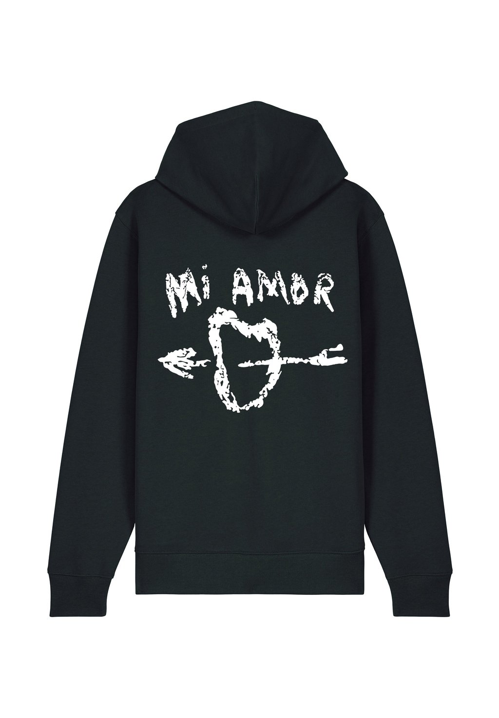 

Толстовка на молнии MI AMOR BACK EMBROIDERY Mira Paris, черный