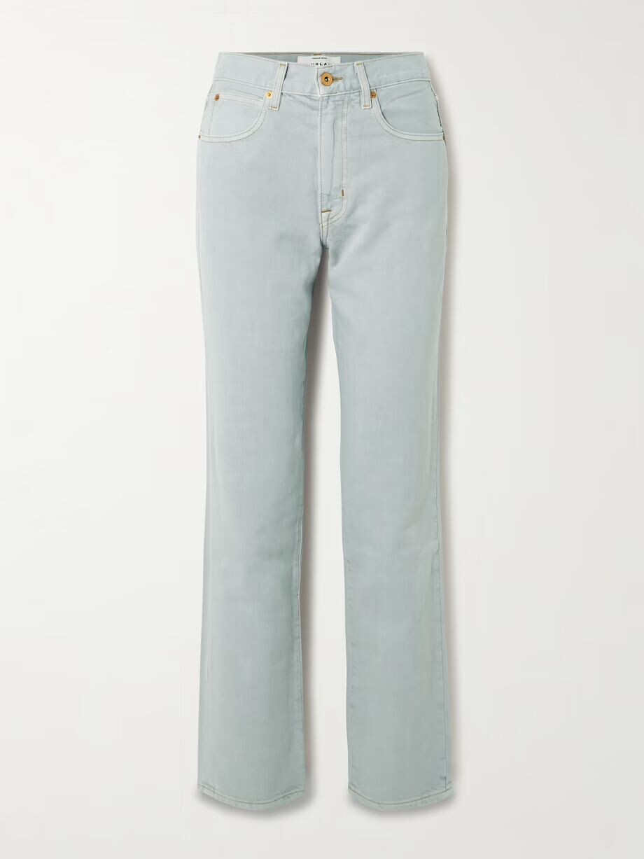 

Прямые джинсы Sophie со средней посадкой Slvrlake, светло-серый