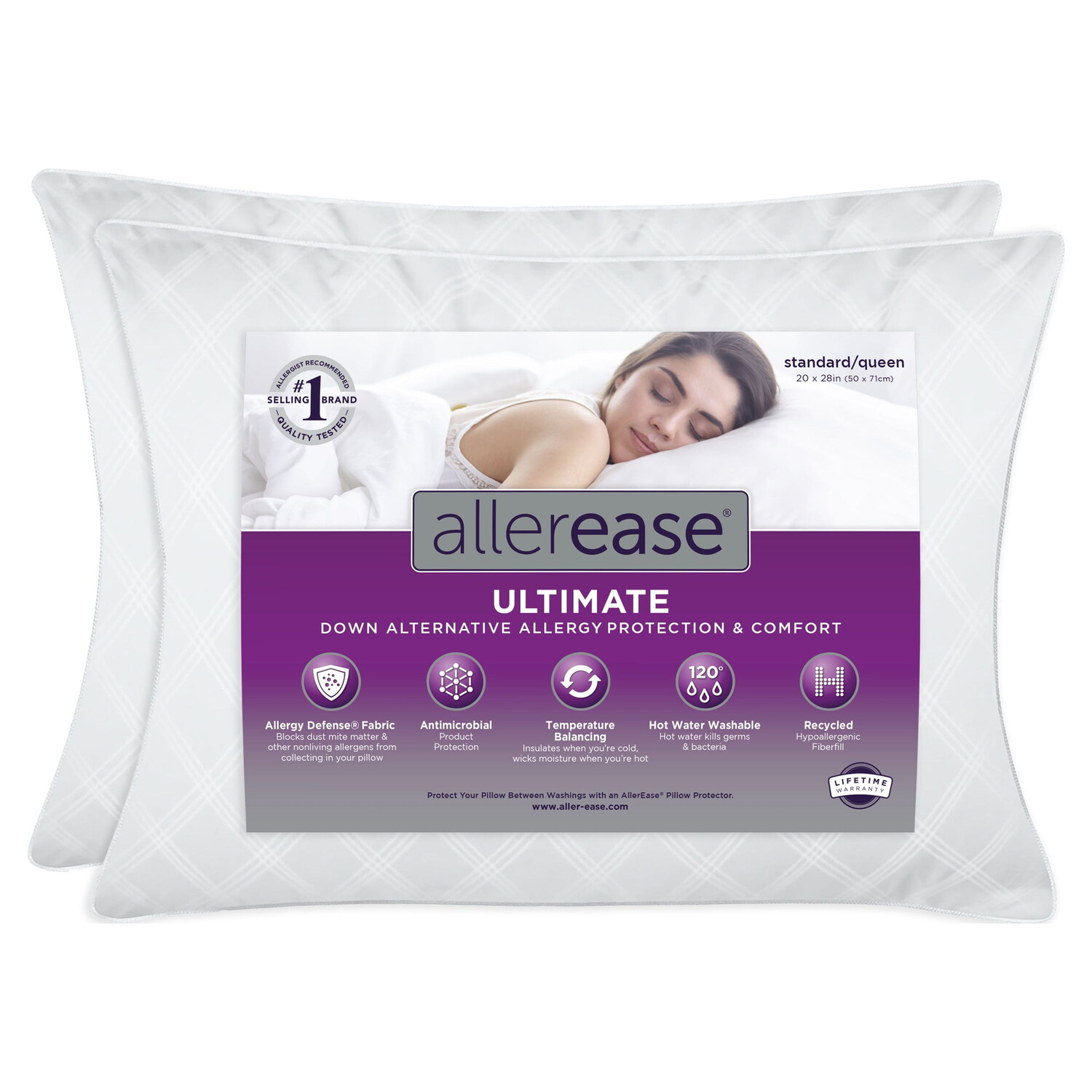 

Подушка Aller-Ease Ultimate, белый