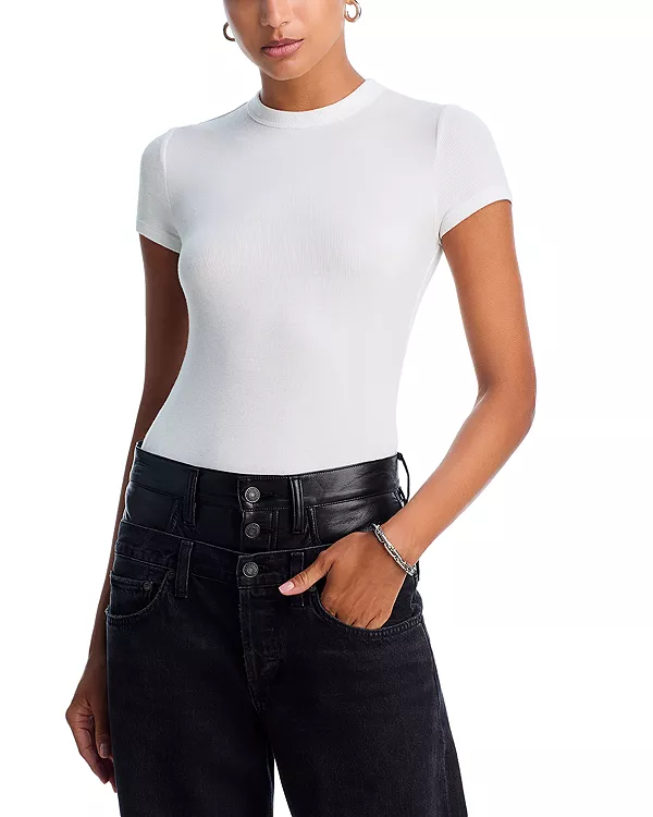 

Футболка в рубчик Frame, белый