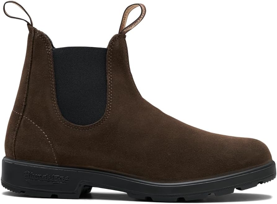 Унисекс-ботинки Blundstone Originals 2405 из замши Челси, коричневый — фото 4