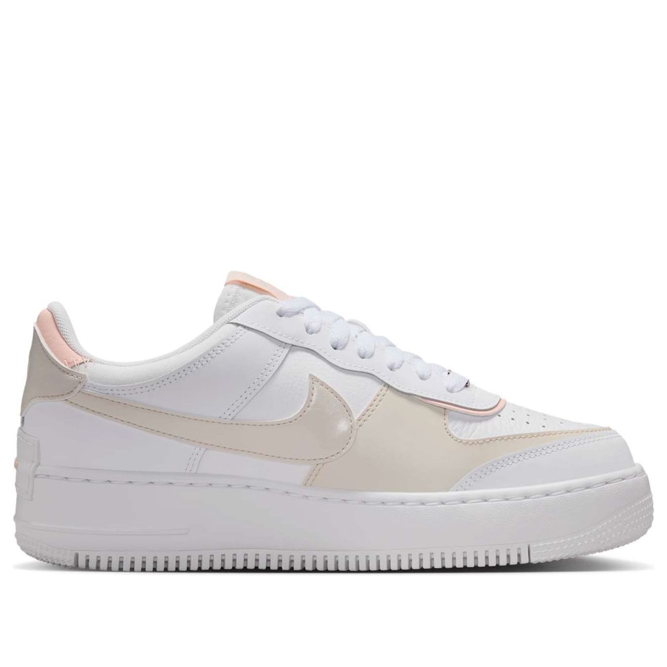 Кроссовки (WMNS) Nike Air Force 1 Shadow 'White Washed Coral' — фото 2