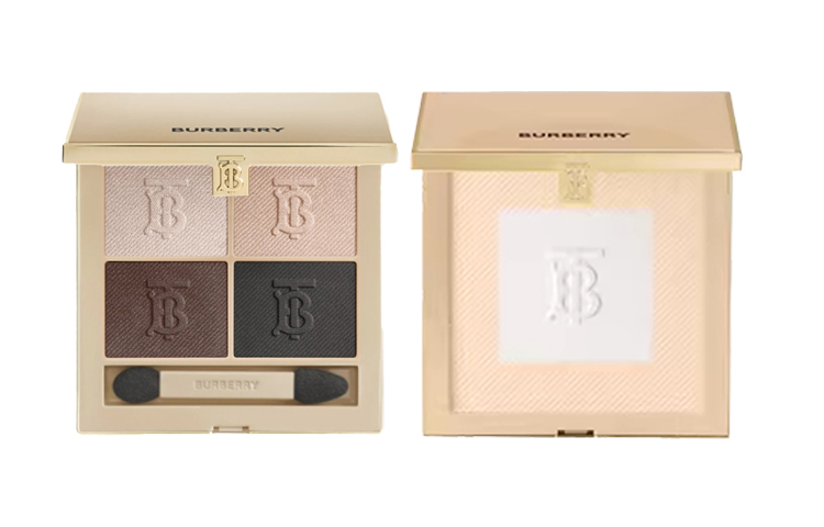 Набор для макияжа Burberry: тени для век 01 Cashmere Eye Shadow + пудра 01 Trench Coat — фото 4