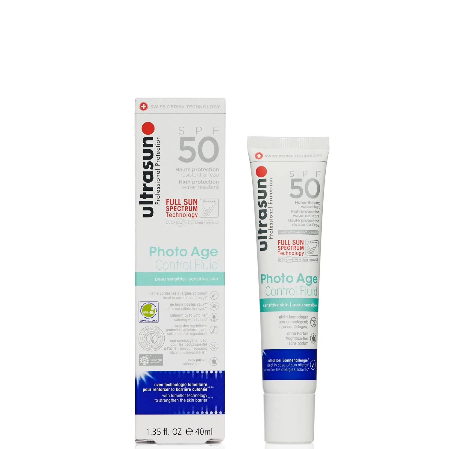 Жидкость для фотоомоложения SPF50 40 мл Ultrasun — фото 2